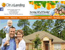 Tablet Screenshot of citruslending.com